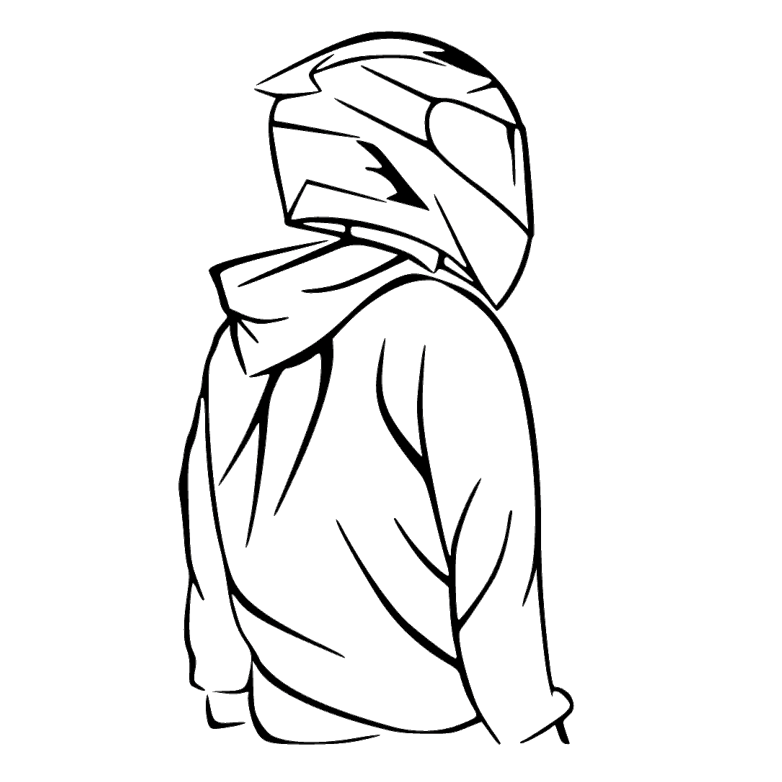 Biker hoodie