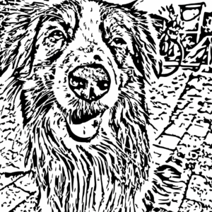 Dit eget dyr som sticker